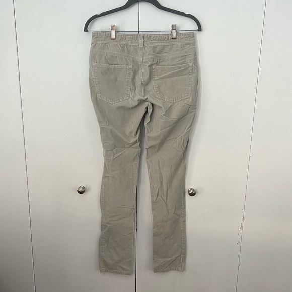 Pilcro Corduroy Skinny Jeans Serif Pull On Pants Womans 29 Straight Slim Beige - Picture 7 of 9